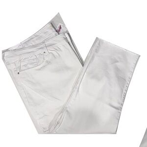 Jessica Simpson White Adored High Rise Slim Knicker